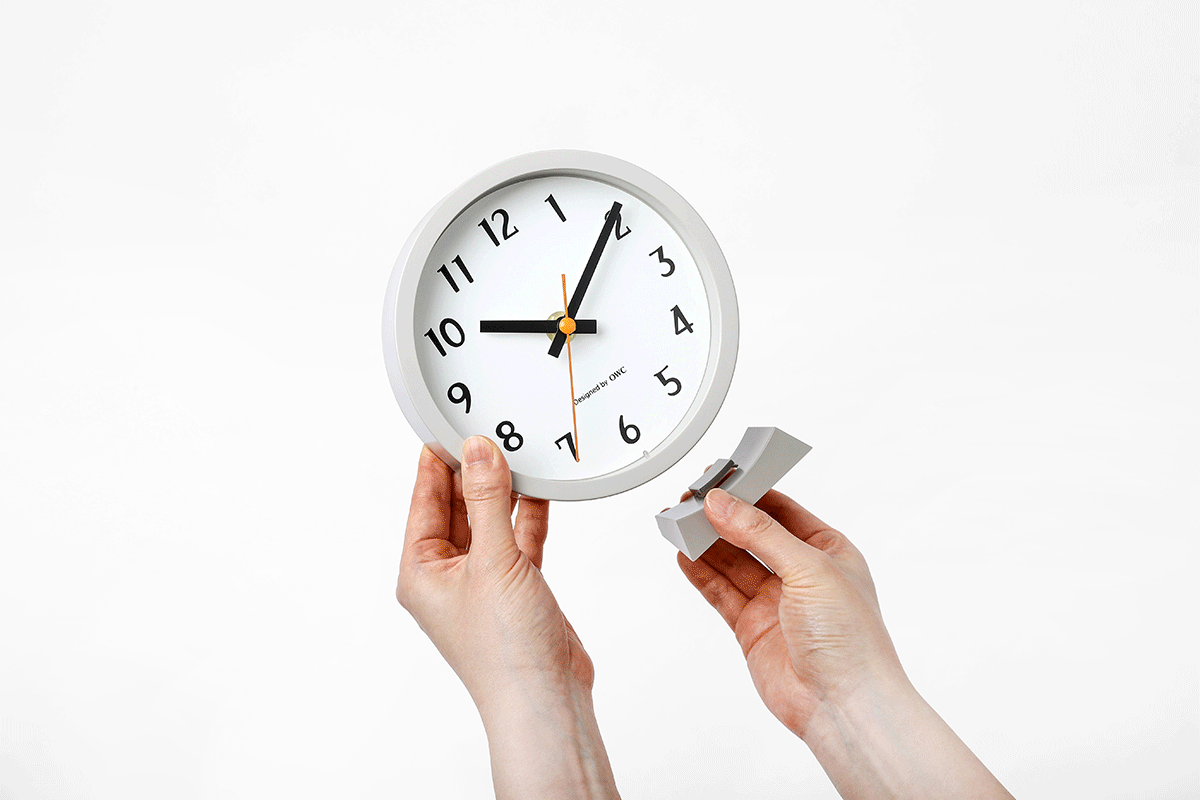 ORIENT 오리엔트 OWC 무소음 2 in 1 라이프 벽탁상겸용 시계 핫트랙스